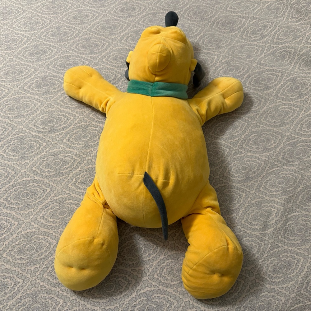 Disney Plush Yellow and Black Pluto Toy - Picture 14 of 14